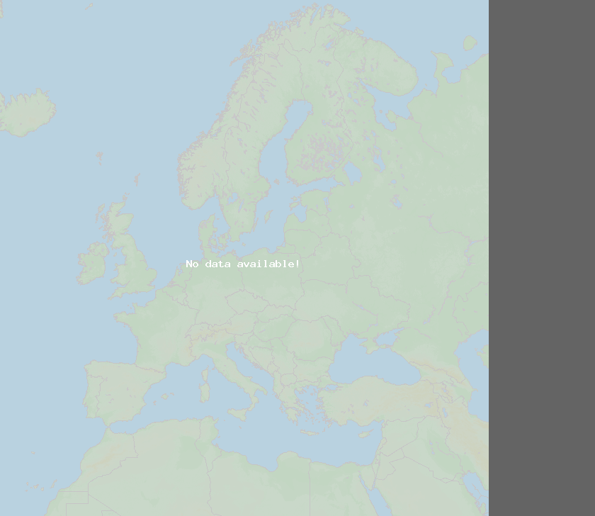 Pomer bleskov (Stanica North Wales, Colwyn Bay) Európa 2018 Máj