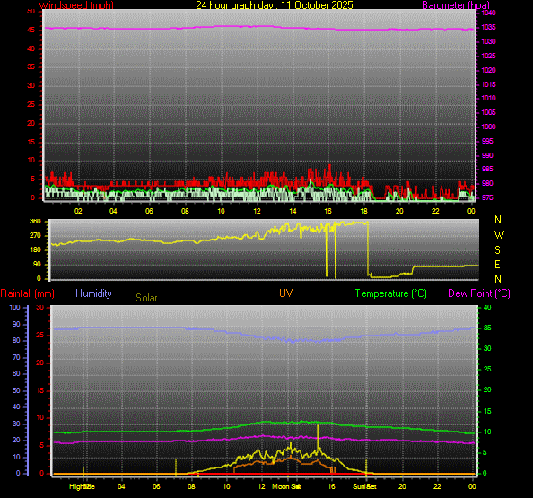 24 Hour Graph for Day 11