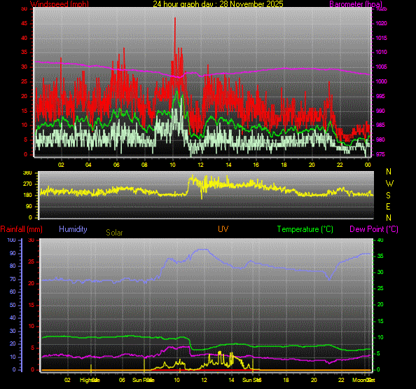 24 Hour Graph for Day 28