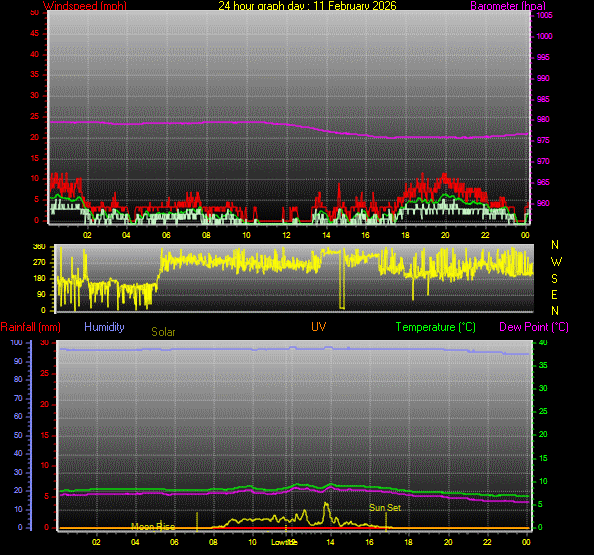 24 Hour Graph for Day 11