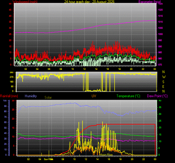 24 Hour Graph for Day 20
