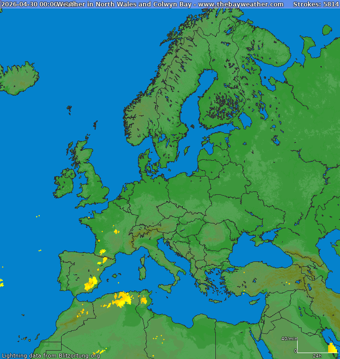 Blitzkarte Europa 01.05.2026