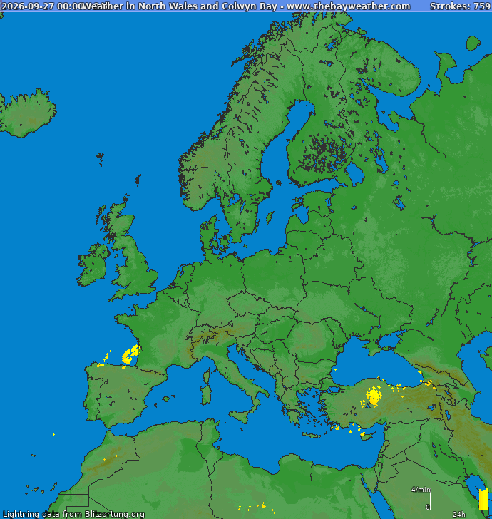 Blitzkarte Europa 28.09.2026